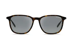 Shop MONTBLANC Square Sunglasses in Havana online.