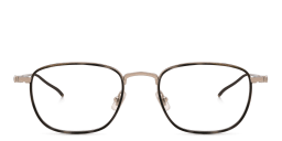 Shop MONTBLANC Square Eyeglasses in Grey online.