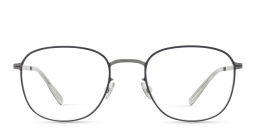 Shop MYKITA Unisex Round Eyeglasses in Polished Grey online.