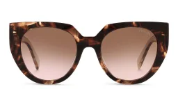 Shop PRADA Cat Eye Sunglasses in Caramel Tortoise online.