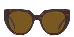 Shop PRADA Cat Eye Sunglasses in Tortoise online.