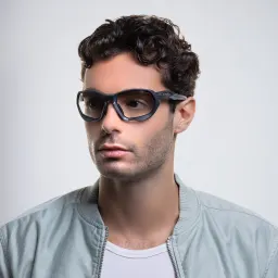 Shop Oakley Oakley Plazma Rectangle Sunglasses in Matte Carbon online.