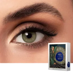 Shop LEILA & LEILA Monthly Color Contact Lenses - Zumurrud Precious Green online.