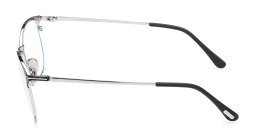 Shop TOM FORD Square Eyeglasses in Matte Black online.