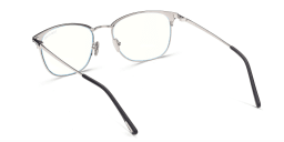 Shop TOM FORD Square Eyeglasses in Matte Black online.
