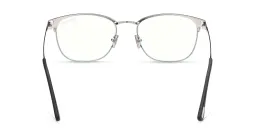 Shop TOM FORD Square Eyeglasses in Matte Black online.