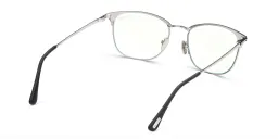 Shop TOM FORD Square Eyeglasses in Matte Black online.