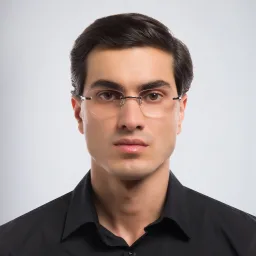 Shop Cartier Signature 'C'de Cartier Rimless Eyeglasses in Silver online.