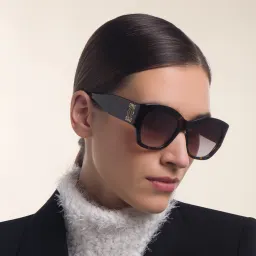 Shop Cartier C de Cartier Cat-Eye Sunglasses in Havana online.