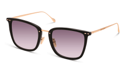 Shop ISABEL MARANT Square Sunglasses in Black Gold online.