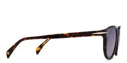 Shop DAVID BECKHAM Square Sunglasses in Havana online.