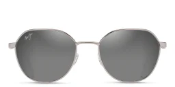 Shop Maui Jim Hukilau 845 Unisex Round Sunglasses in Grey online.