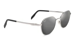Shop Maui Jim Hukilau 845 Unisex Round Sunglasses in Grey online.