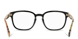 Shop BURBERRY Edison Square Eyeglasses in Black online.