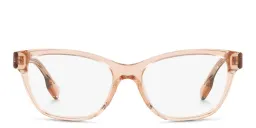 Shop BURBERRY Cat-Eye Eyeglasses in Peach online.