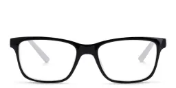 Shop EYE'M Kids Rectangle Eyeglasses in Double Layer Black & White online.