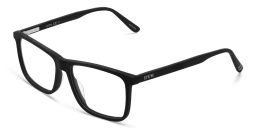 Shop EYE'M Kids Rectangle Eyeglasses in Black online.