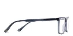 Shop EYE'M Kids Rectangle Eyeglasses in Grey online.