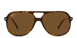 Shop Ray-Ban Square Sunglasses in Brown online.