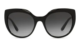 Shop Dolce & Gabbana Cat-Eye Sunglasses in Black online.