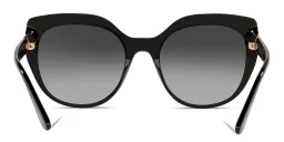 Shop Dolce & Gabbana Cat-Eye Sunglasses in Black online.