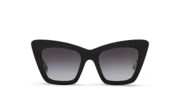 Shop MIU MIU Cat Eye Sunglasses in Black online.