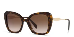 Shop PRADA Cat-Eye Sunglasses in Tortoise online.