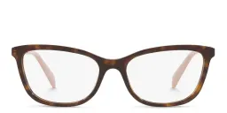 Shop PRADA Cat Eye Eyeglasses in Tortoise online.