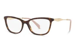 Shop PRADA Cat Eye Eyeglasses in Tortoise online.
