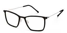 Shop MONOGRAM Rectangle Eyeglasses in Grey online.
