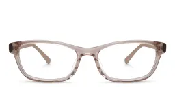 Shop EYE'M Rectangle Eyeglasses in Pink online.