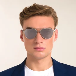 Shop EYE'M Aviator Sunglasses in Grey online.