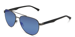Shop EYE'M Aviator Sunglasses in Grey online.