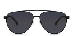 Shop EYE'M Aviator Sunglasses in Black online.