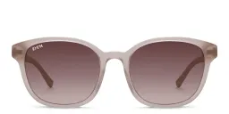 Shop EYE'M Round Sunglasses in Pink online.