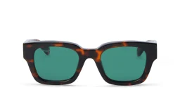 Shop OFF WHITE Zurich Unisex Square Sunglasses in Havana online.