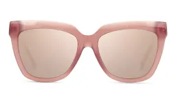 Shop JIMMY CHOO Julieka/S Square Sunglasses in Nude online.
