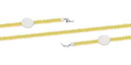 Shop The RICCI DISTRICT Crystals & Mother of Pearl Glasses Chain online.