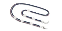 Shop The RICCI DISTRICT Crystals & Mother of Pearl Glasses Chain online.