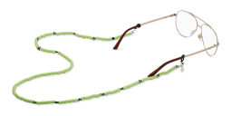 Shop The RICCI DISTRICT Crystals & Hematite Glasses Chain online.