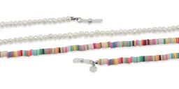 Shop The RICCI DISTRICT Crystals & Mother of Pearl Glasses Chain online.