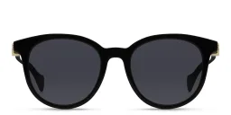 Shop GUCCI Cat Eye Sunglasses in Black online.