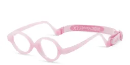 Shop Mira Flex Kids Round Eyeglasses in Pink online.