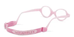 Shop Mira Flex Kids Round Eyeglasses in Pink online.
