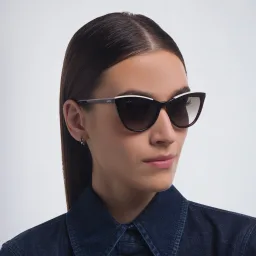 Shop EYE'M Cat Eye Sunglasses in Havana online.