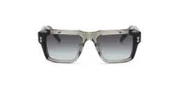 Shop AKONI Hercules Square Sunglasses in Grey online.