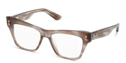 Shop AKONI Sagitta Cat Eye Eyeglasses in Pink online.