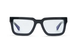Shop OFF WHITE Unisex Square Eyeglasses in Black online.