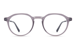 Shop MYKITA Unisex Saga Round Eyeglasses in Grey online.