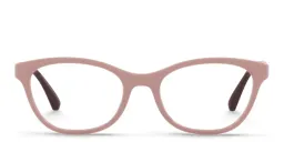 Shop Emporio Armani Kids Cat-Eye Eyeglasses in Pink online.